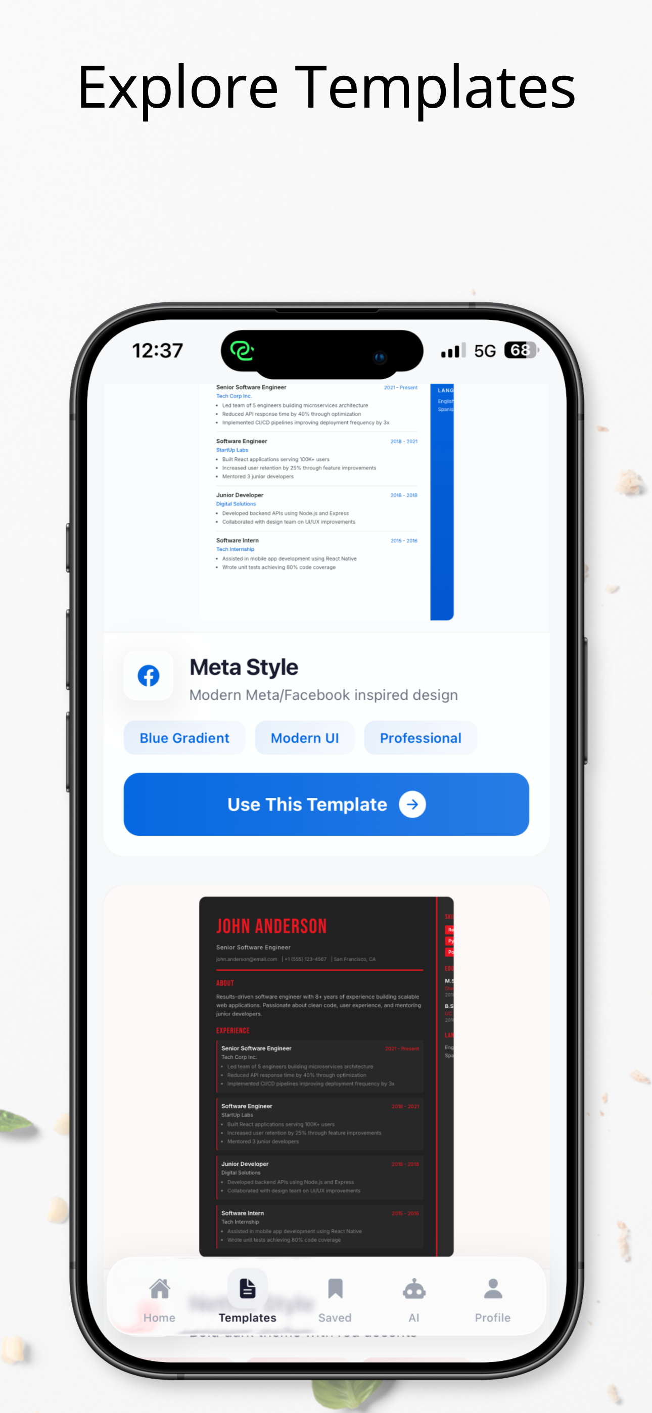 AI Resume: Builder & Writer screenshot 5