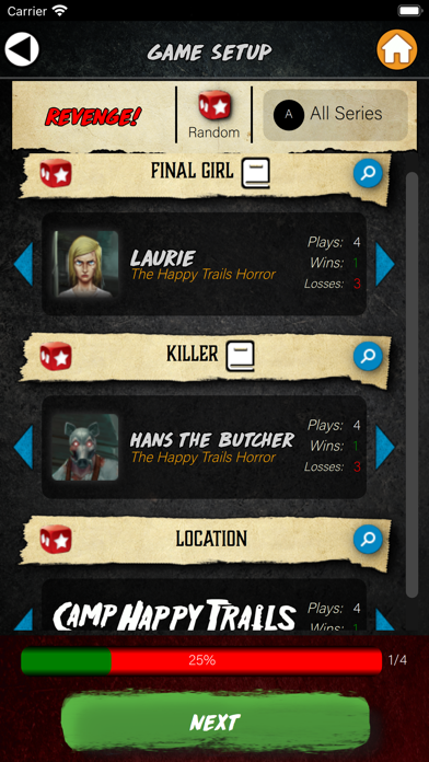 Screenshot 2 of Final Girl Companion App