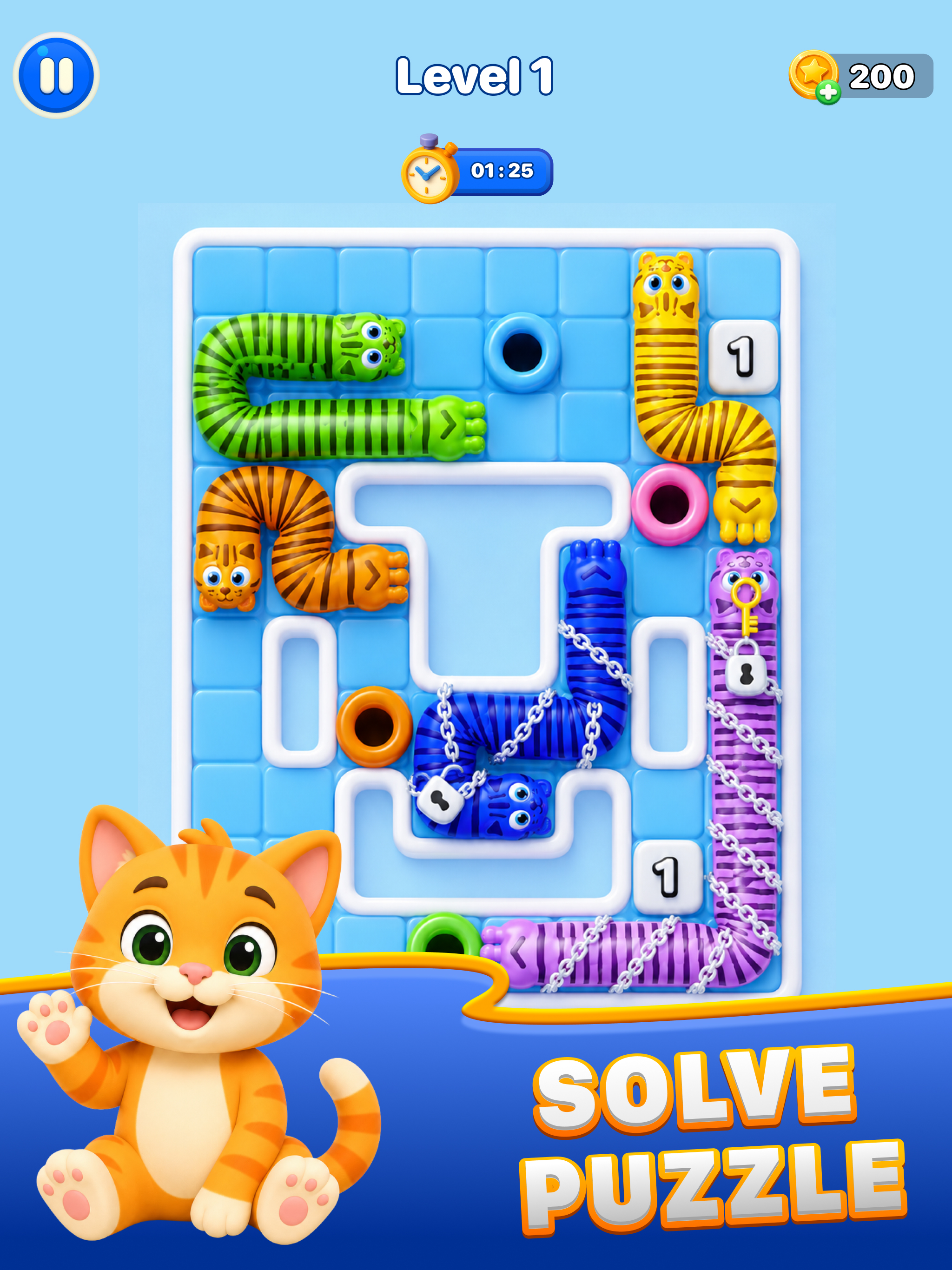 Petscape: Cats & Dogs Escape screenshot 8