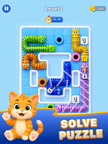 Petscape: Cats & Dogs Escape iPad screenshot