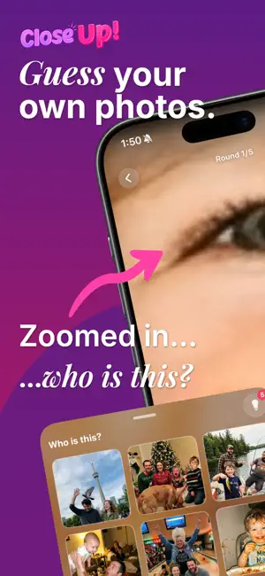 CloseUp - Photo Guessing Game screenshot 1