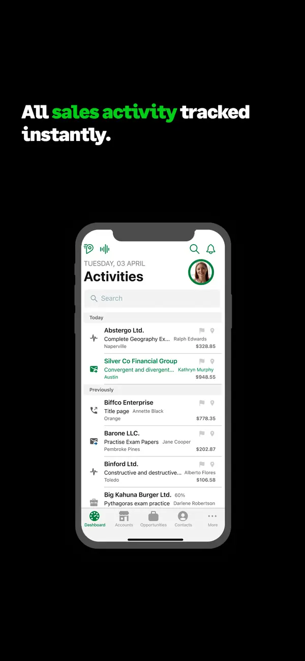 Screenshot #2 pour Sage Sales Management