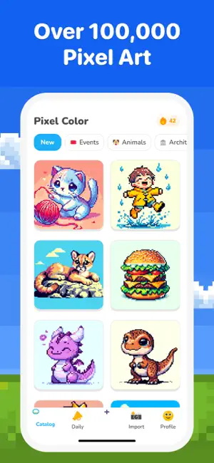 Pixel Color: Paint by Number screenshot 2
