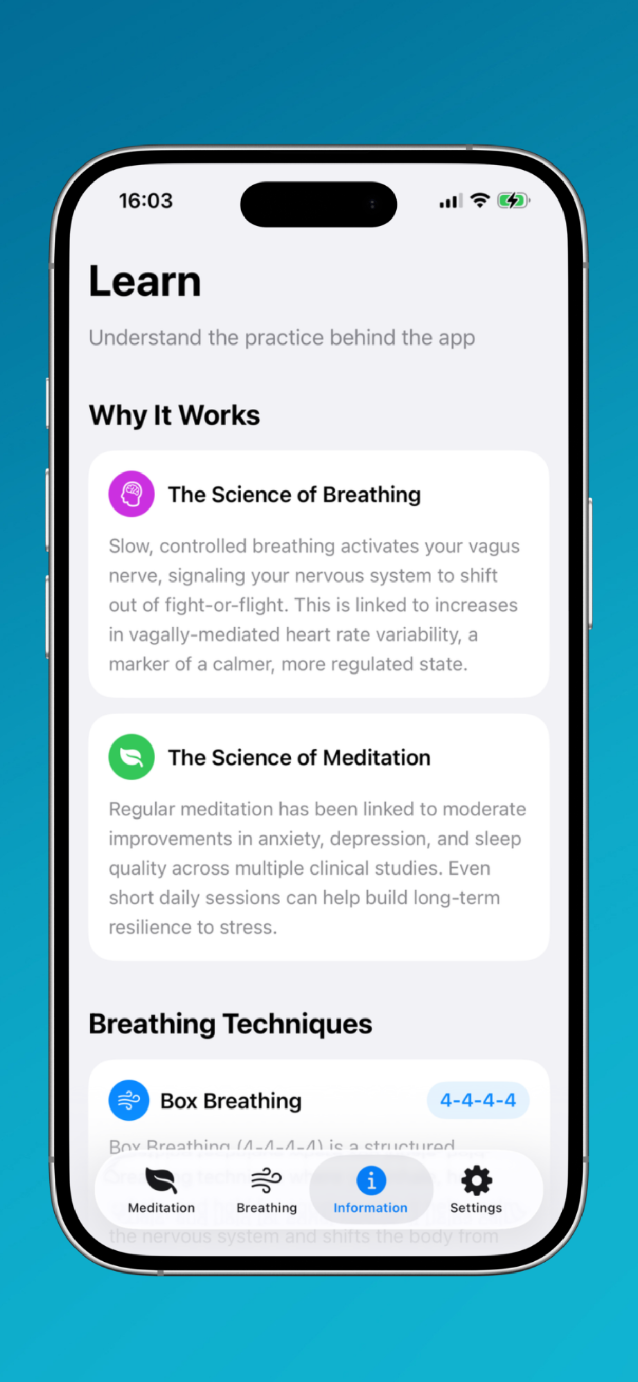 Zenly: Breathing & Meditation screenshot 8