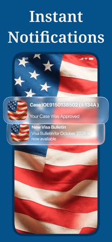 USCIS Verified Case Tracker screenshot
