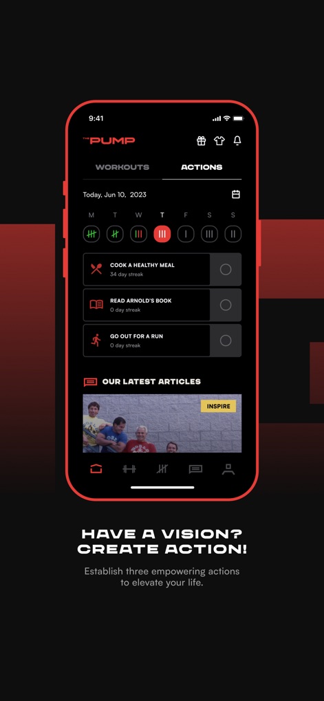 Pump Club: Fitness + Nutrition - Health & Fitness App | MWM