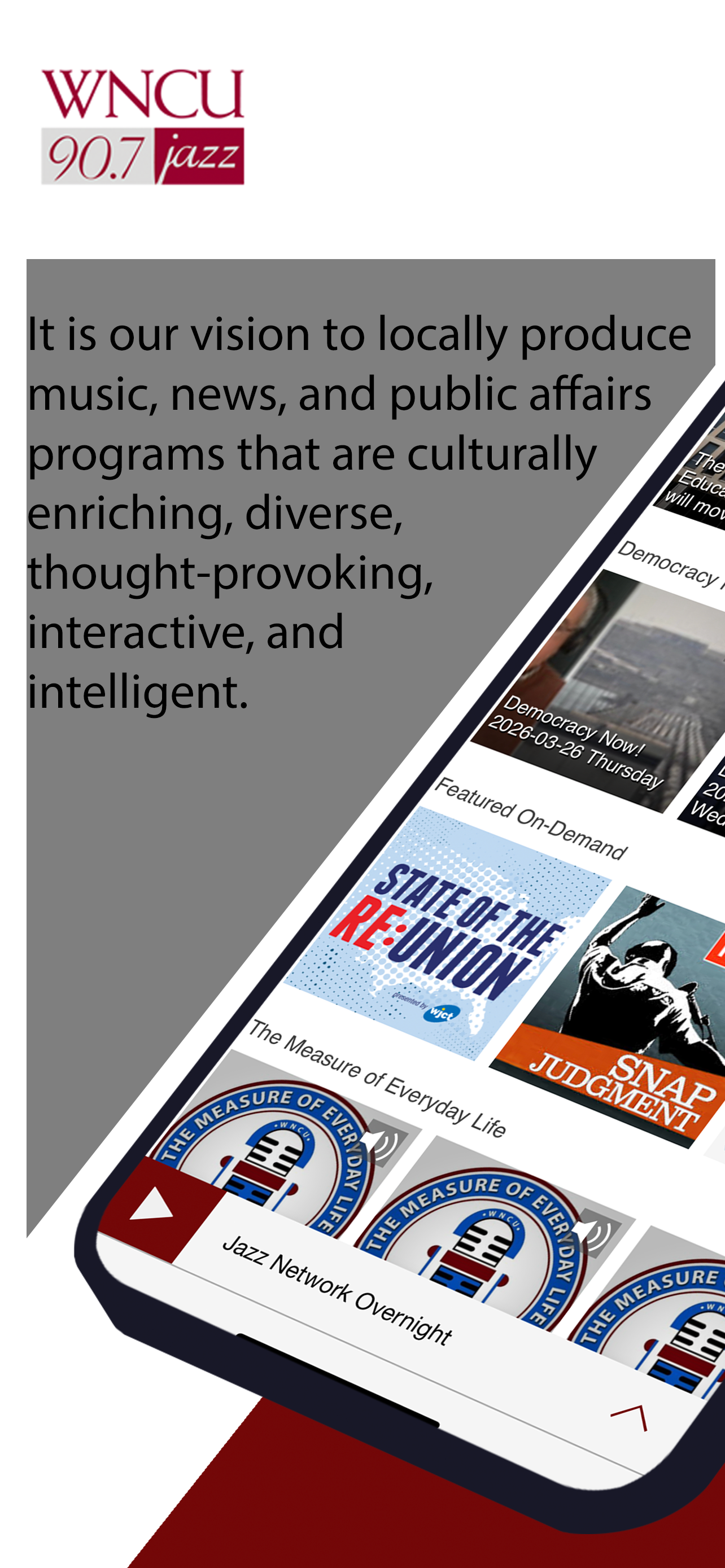 WNCU Public Radio App