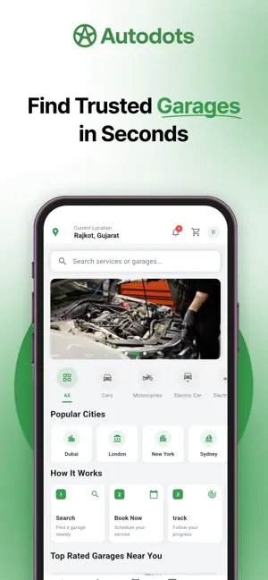 Find & Book Garage Autodots.io screenshot 1