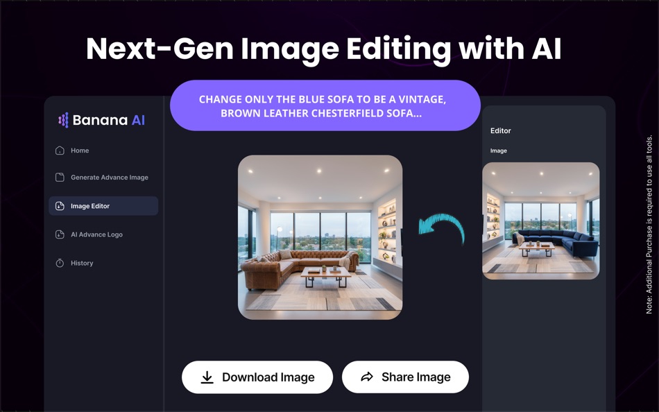 #5. Banana AI: Photo Art Maker (macOS) 由: Ahsan Ali Sajid