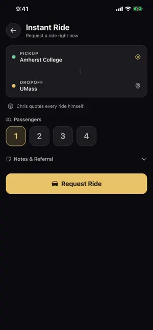 5 College Rideshare Rider screenshot 2