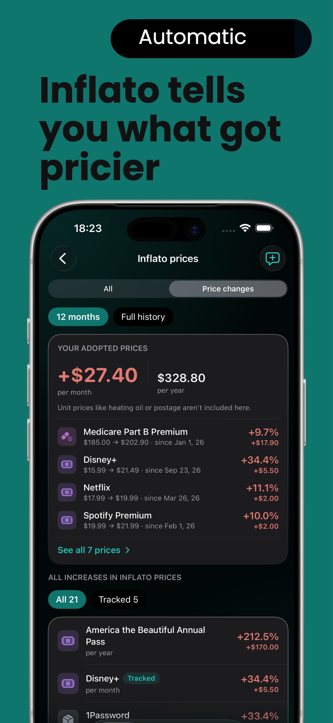 Screenshot 2 of Inflato - Price Tracker