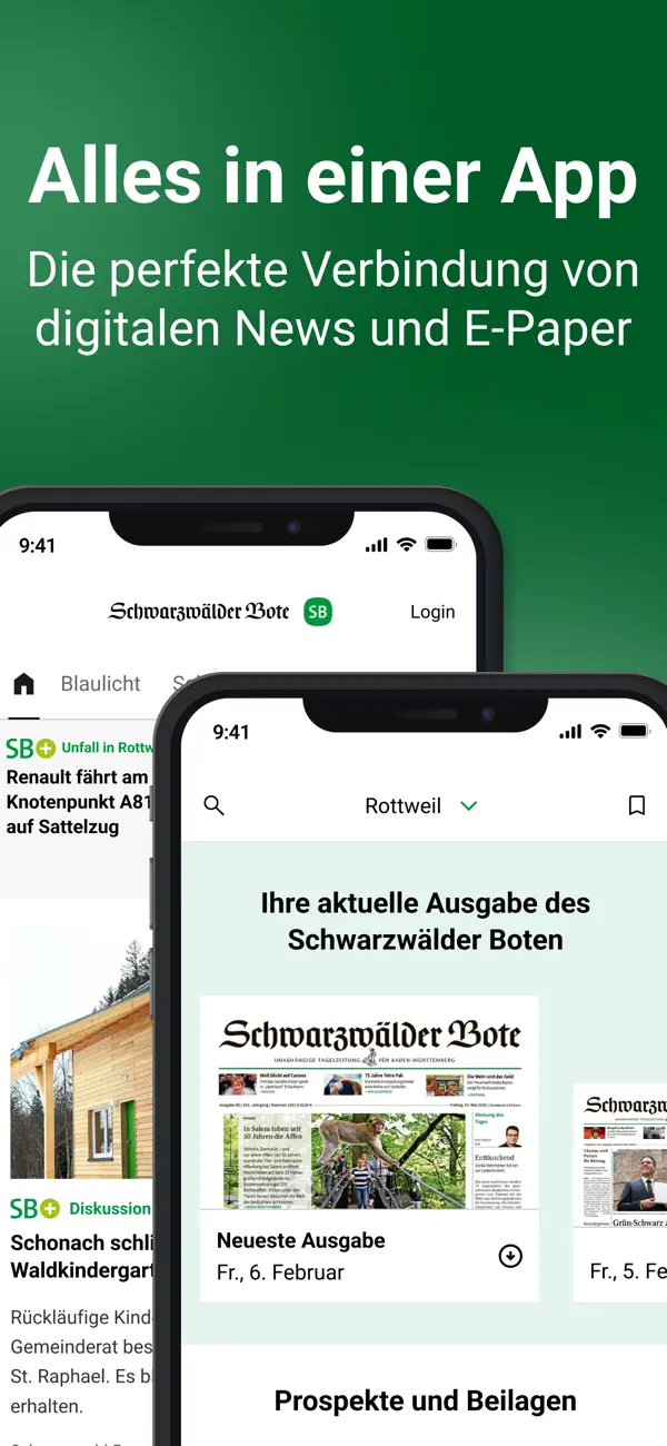 Screenshot #1 pour Schwarzwälder Bote