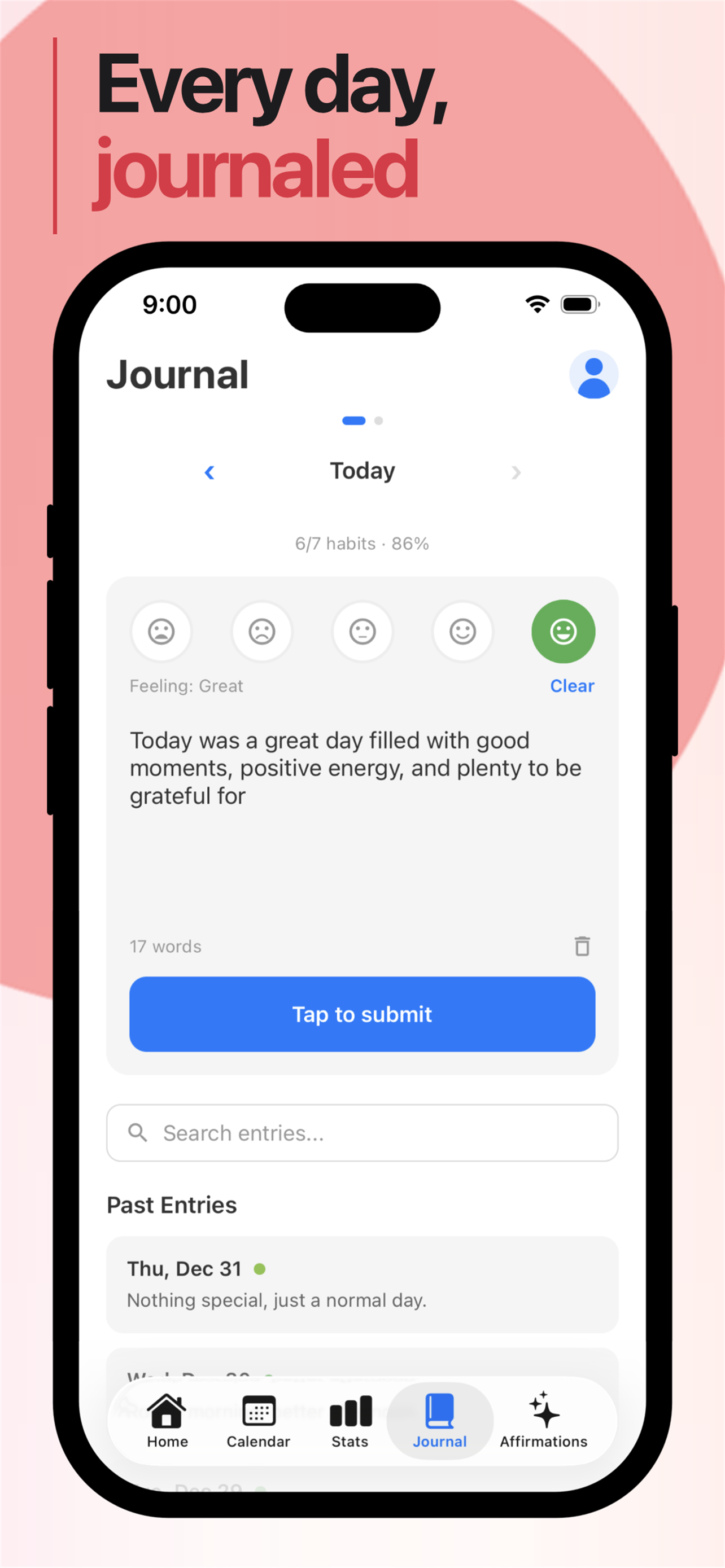 Habit Tracker: Reflect screenshot 6