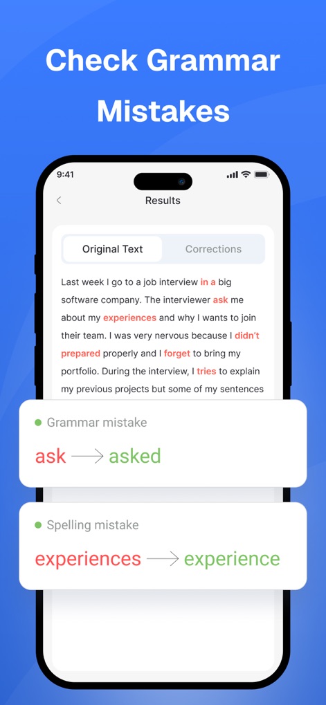 AI Grammar Check: Corrector - Education App | MWM
