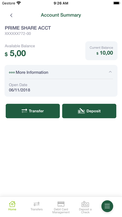 MembersOwn CU Mobile Banking Screenshot