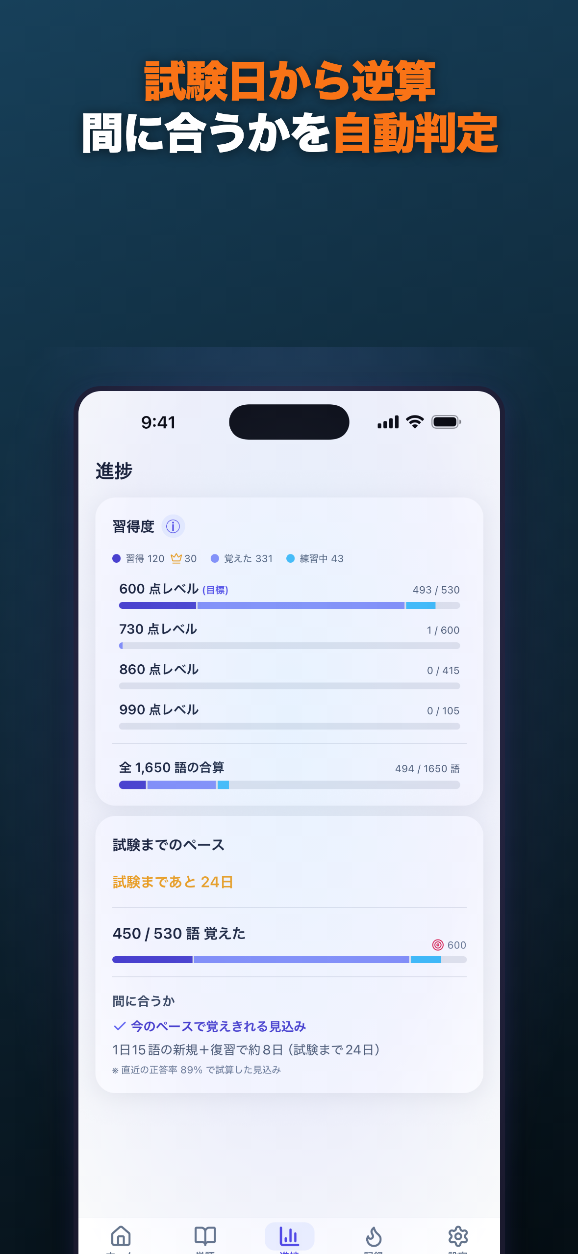 TOEIC 英単語 最頻出攻略 - Remember screenshot 8