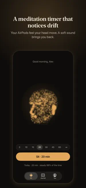 Unguided Meditation Timer: Zen screenshot 1