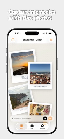 5Memories- Instant photo board iPhone screenshot
