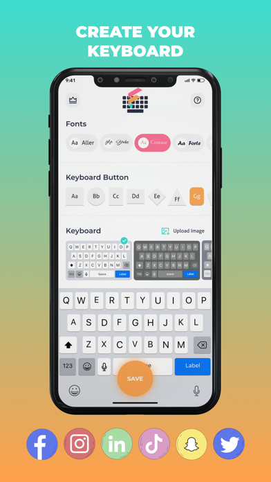 Cool Fonts Keyboard + facemoji Screenshot