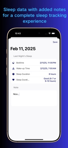 SleepHabit Screenshot 3 of 6
