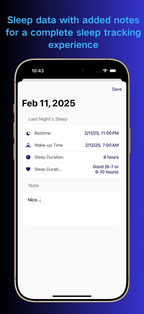 Screenshot #3 pour SleepHabit