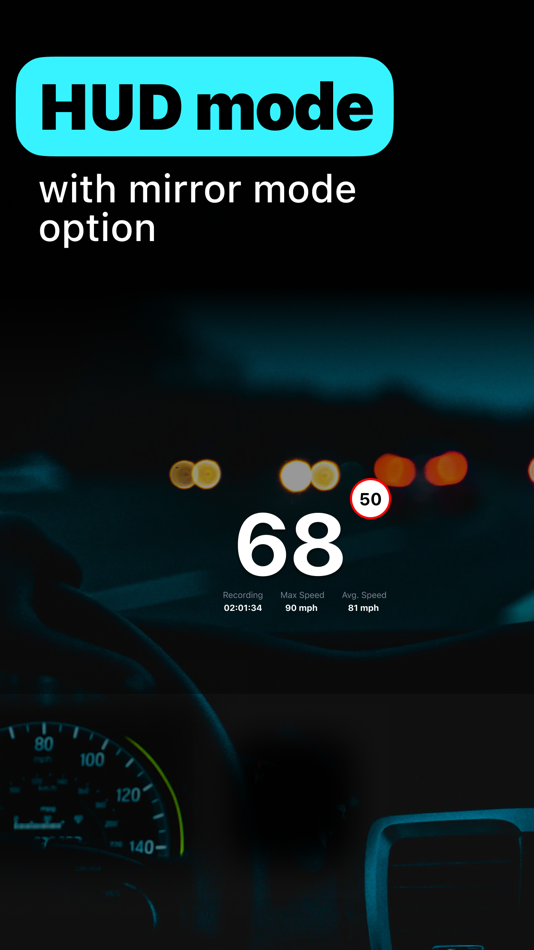 #2. Speedometer GPS, Speed Tracker (iOS) By: Anastasiia Kulias