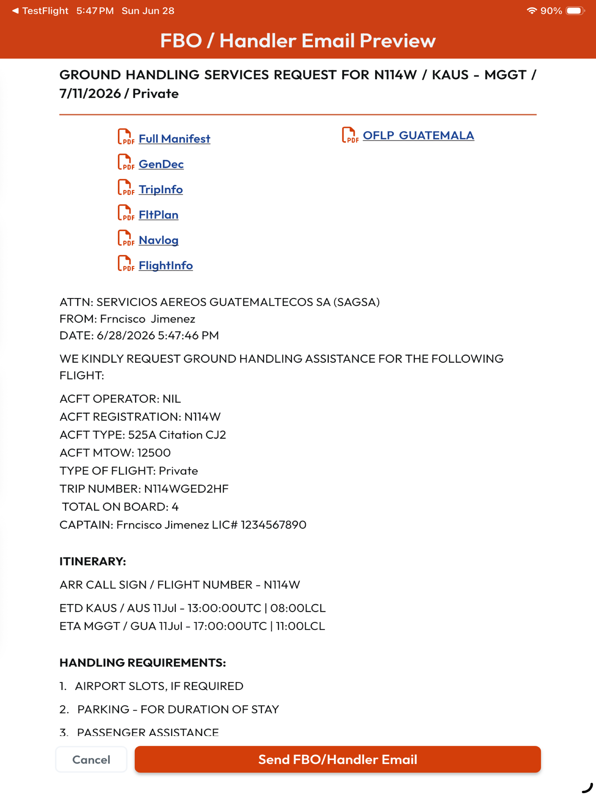 I-Handler App screenshot 20