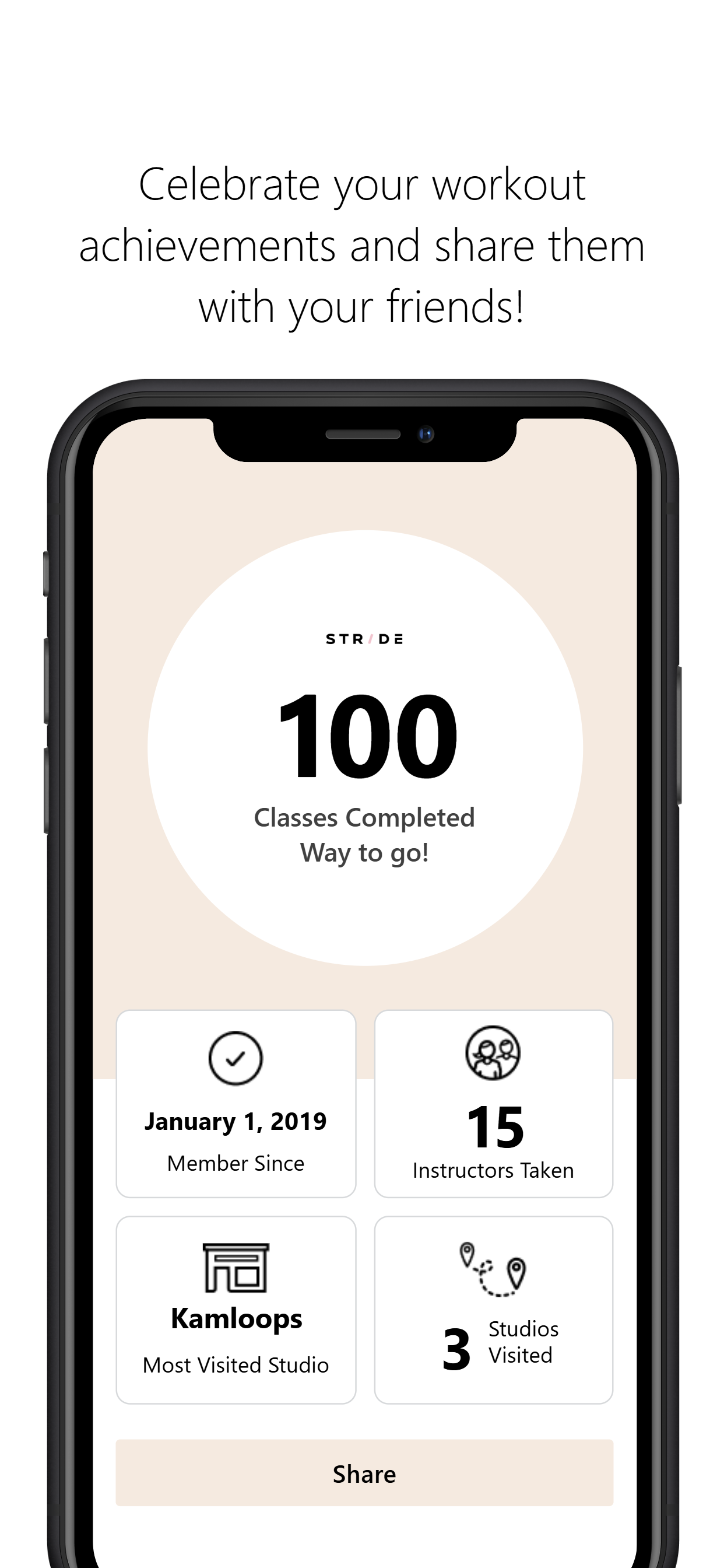STRIDE Spin Studio screenshot 4