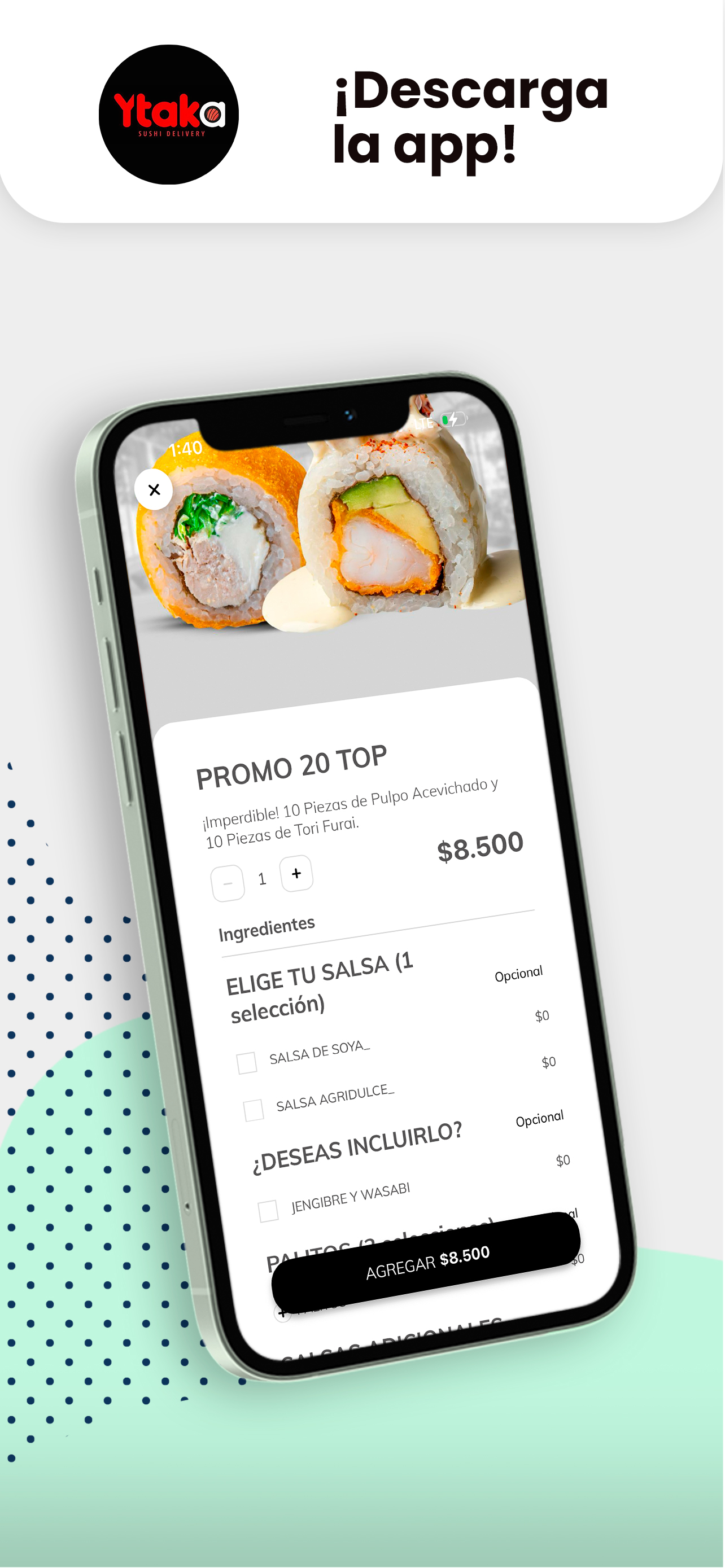 Ytaka Sushi screenshot 3
