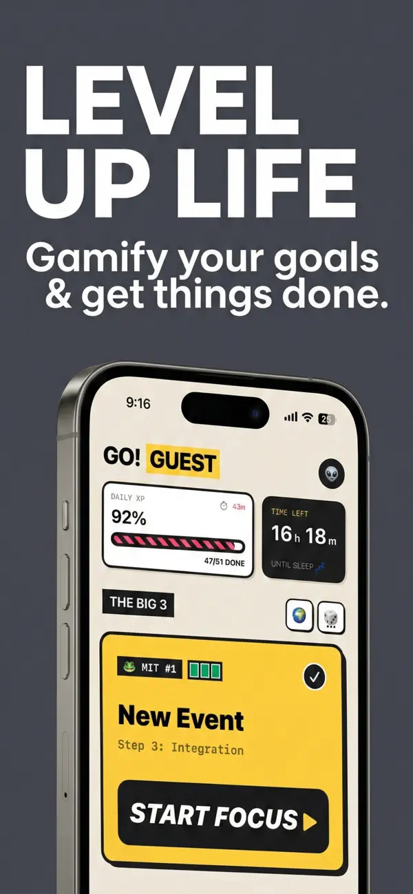 Screenshot #1 pour ADHD OS: Focus & Daily Planner