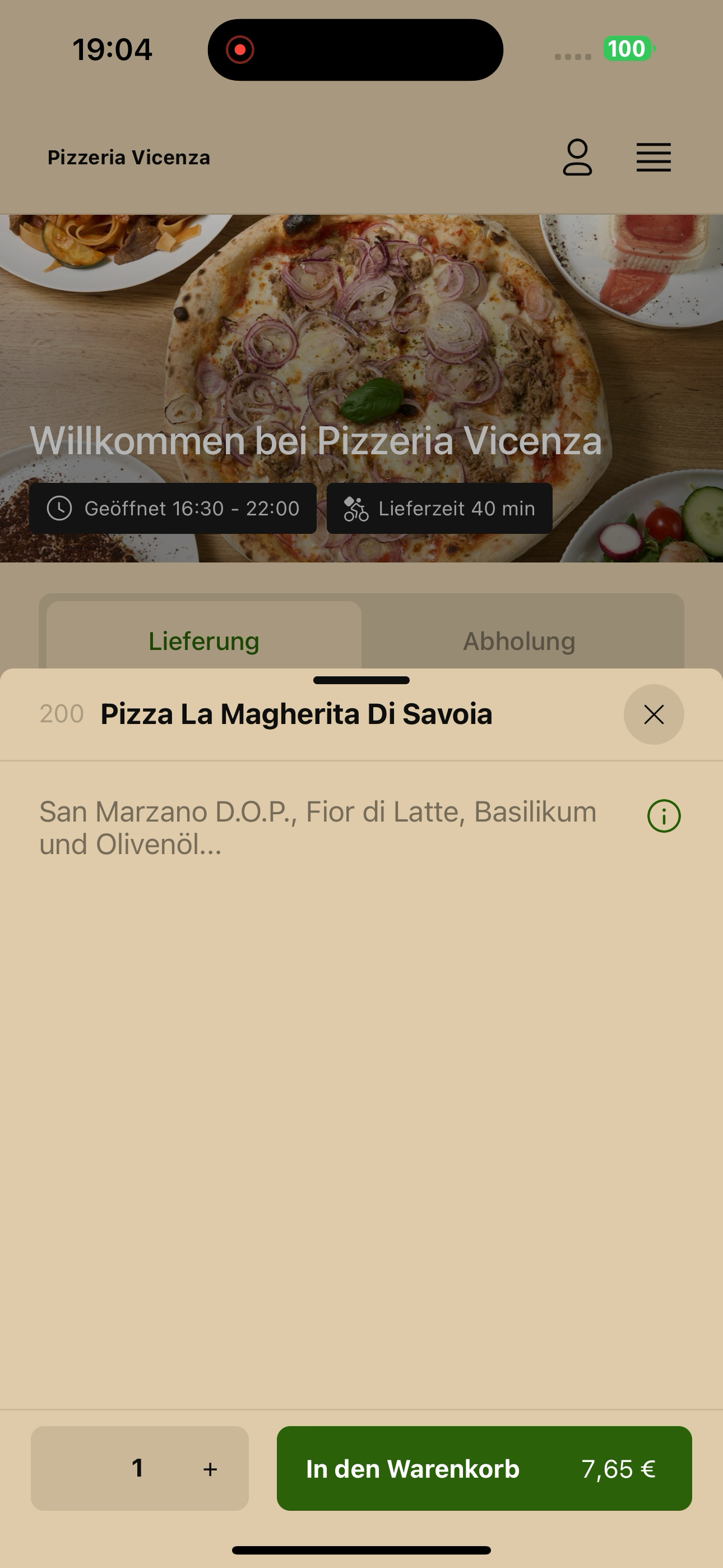 Pizzeria Vicenza screenshot 8