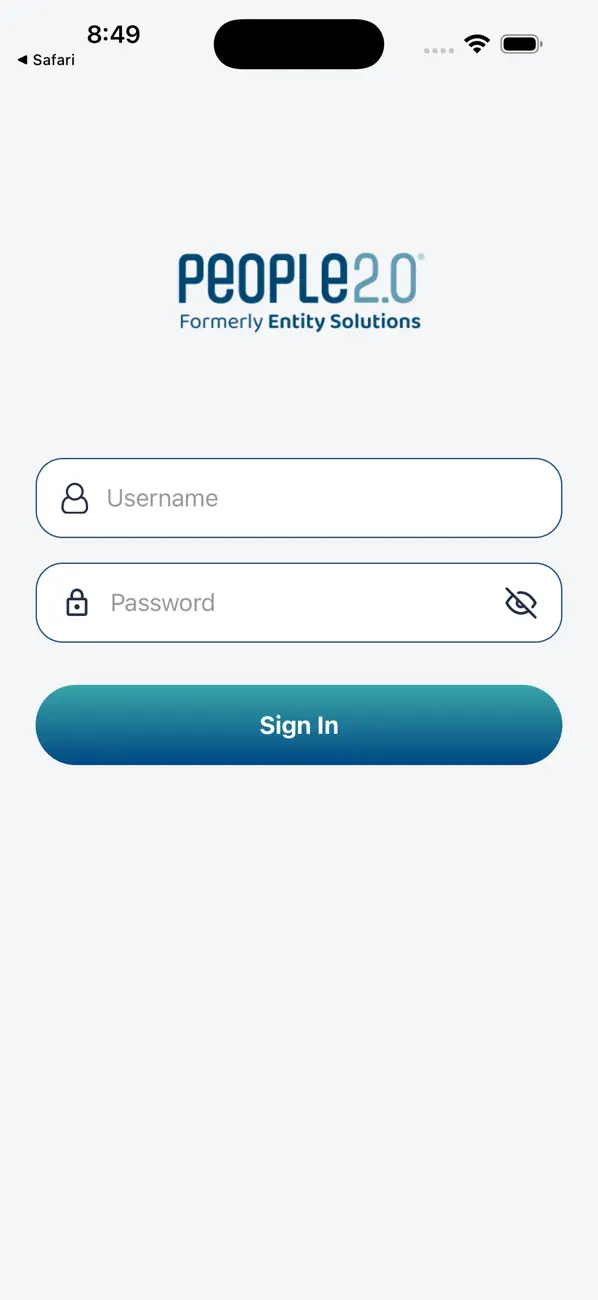 Screenshot #1 pour Entity Mobile