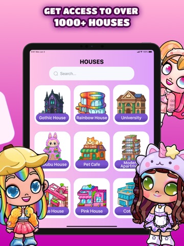 Aesthetic Avatar World Mods iPad screenshot