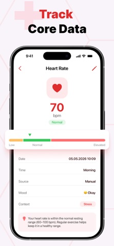 HeartLog Plus‏‎ screenshot