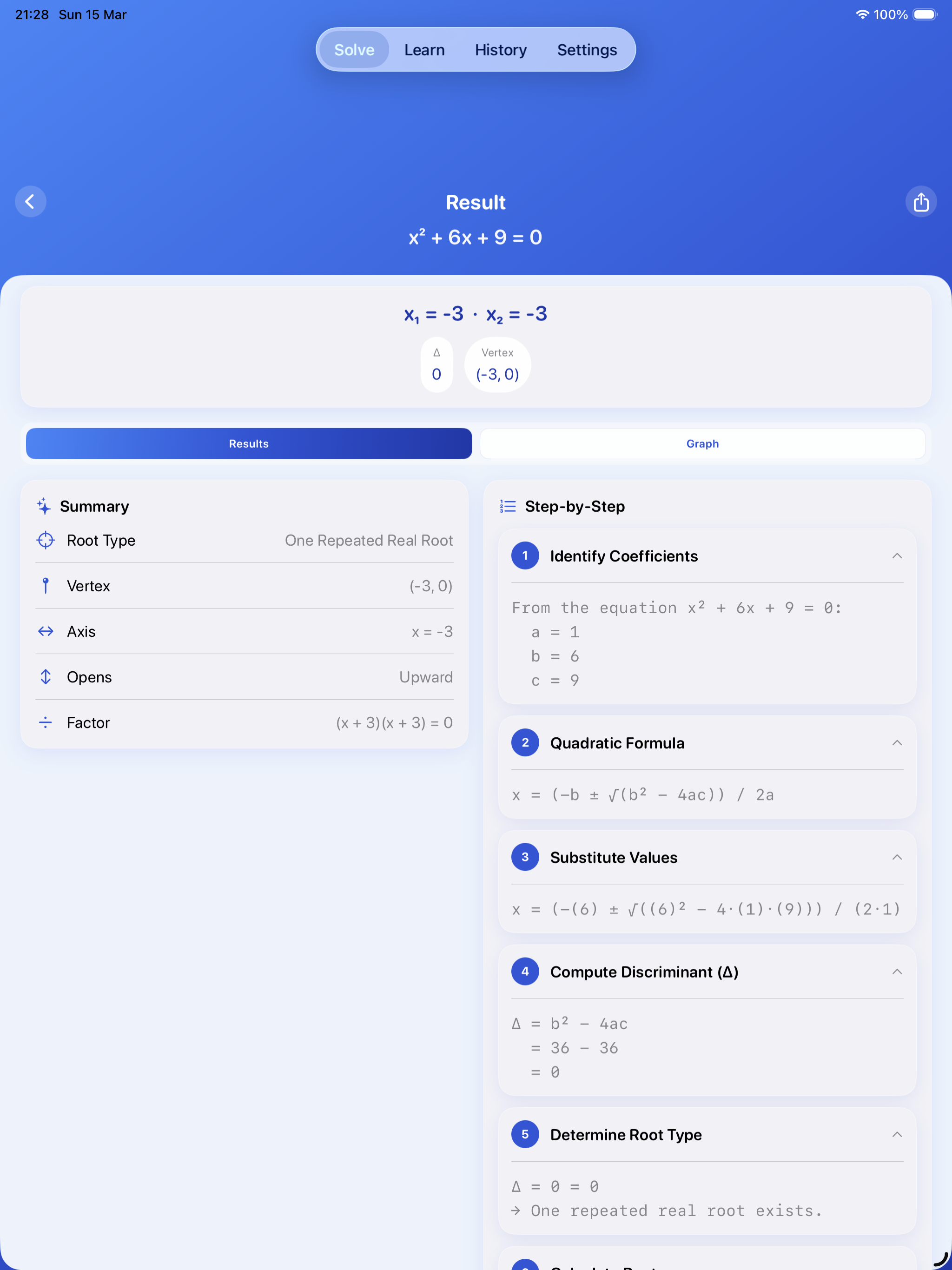 Quadratic Tutor by ChatStick