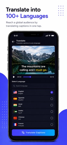 AI Captions - Subtitle Maker Screenshot 2 of 6