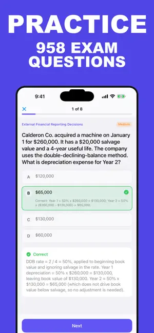 CMA Exam Prep Practice screenshot 1
