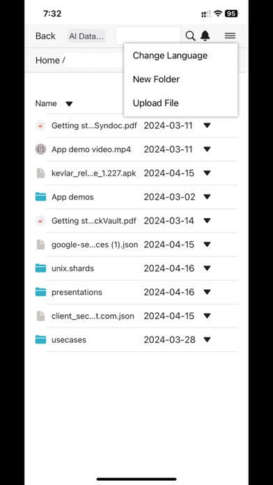 Smart Vault Screenshot