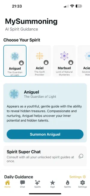 MySummoning screenshot 2