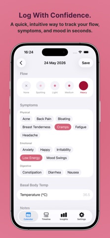 Period Tracker - Aura Screenshot 2 of 5