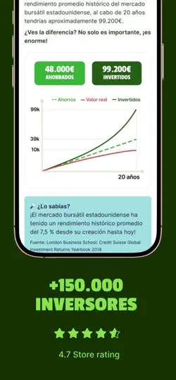 Captura de pantalla de Finanz: Finanzas Personales en iPhone 5