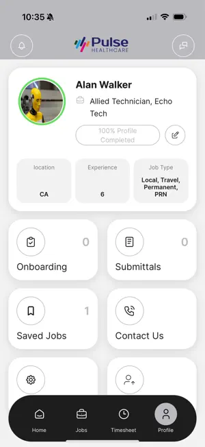 Pulse : Travel Healthcare Jobs screenshot 1