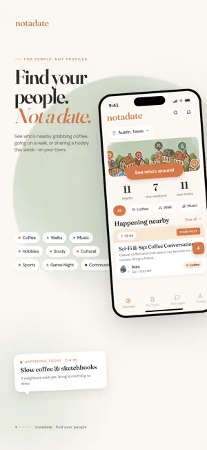 notadate — Meet New People screenshot 1