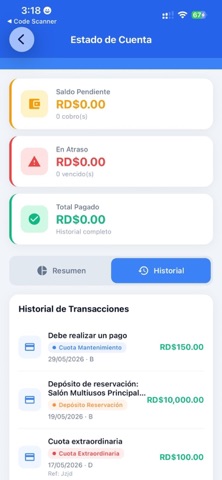 ResiHub - Portal de Residentes screenshot