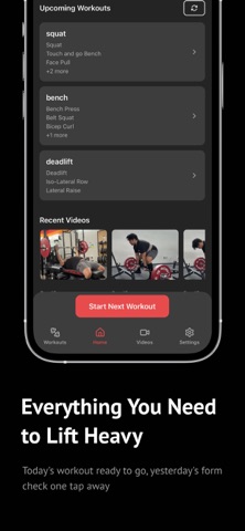 Powr - Powerlifting Tracker Screenshot 4 of 6