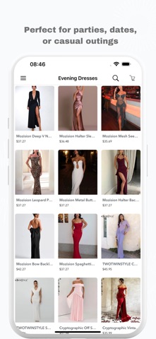 Cheap Dresses Fashion Shop iPhone screenshot