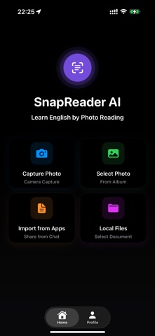 SnapReader AI - Learn English Screenshot 1 of 5