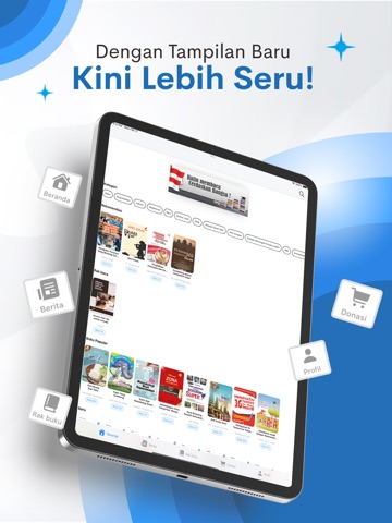 UNTIRTA Library iPad screenshot 1