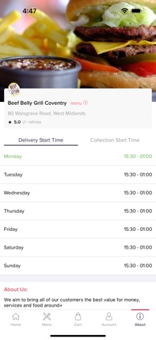 Beef Belly Grill Coventry Screenshot 3 of 3