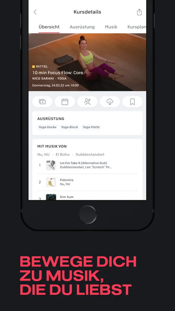 Peloton: Fitness & Workouts iPhone App Screenshot 9 – Gesundheit & Fitness